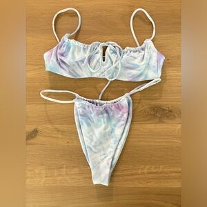 SKATIE Bonnaroo Bikini Set EUC